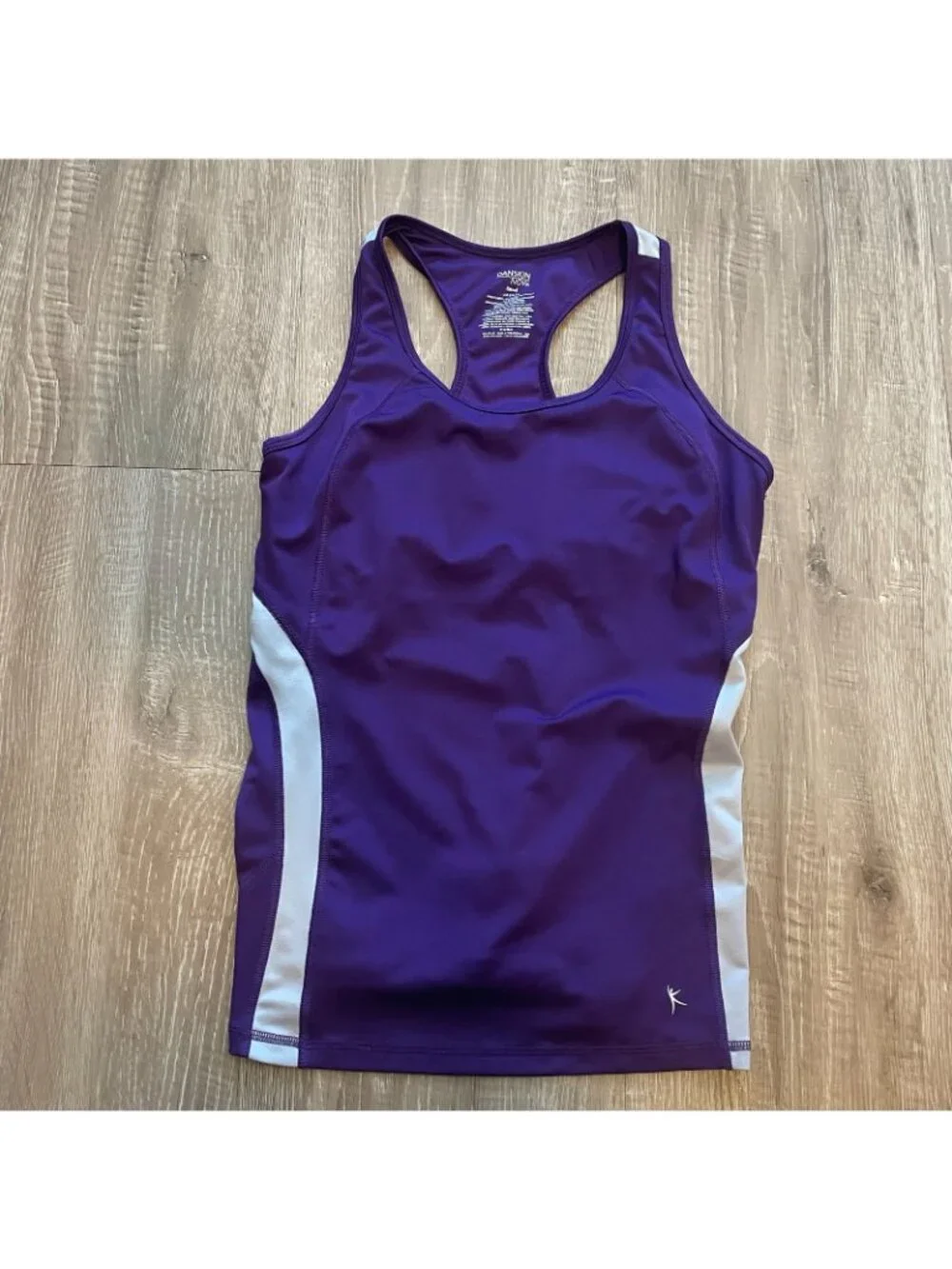 Danskin Now Women's Activewear Two Piece Set Size L 12/14 Fitted Leggings Top